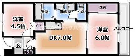 ツインコープ守口 北館の間取り画像