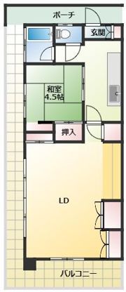 セブンビルの間取り画像