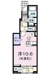 マルタン シュドの間取り画像