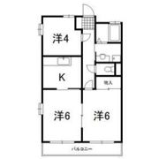 フジコーハイツの間取り画像