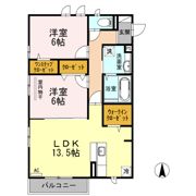 リュクレールAの間取り画像
