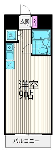 プラザ境町の間取り画像