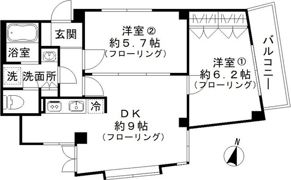 アヴァンス目黒の間取り画像