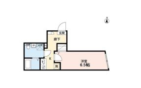 エクセラン五反野の間取り画像