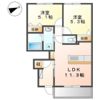 ブリリアントの間取り画像