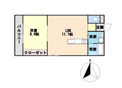La Portofino Ⅲの間取り画像