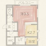 シャーメゾンハレクラニの間取り画像