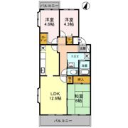 コーポレート東浦和1号棟の間取り画像