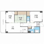 ロイヤルプラザ千里の間取り画像