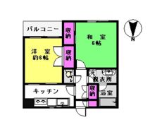 ラ・メゾン2の間取り画像