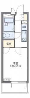 レオパレスアステック Ⅱの間取り画像