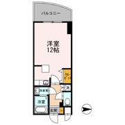 カスタリア新梅田の間取り画像