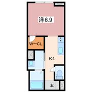 Villa CRESTの間取り画像