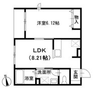 フェザーハイツの間取り画像