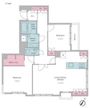 レジディア上目黒の間取り画像