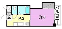 ジョイフル南江戸の間取り画像