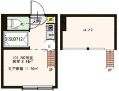 Three forest 西巣鴨の間取り画像