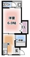ロイヤル石原A棟の間取り画像