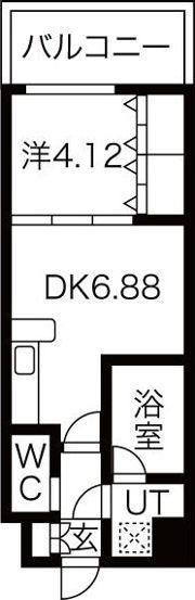Choei65 プレジオ中津の間取り画像