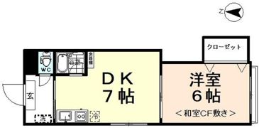 ジョイナス八尾の間取り画像