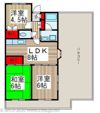 ウイング朝霞台の間取り画像
