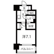 レジュールアッシュ梅田北の間取り画像