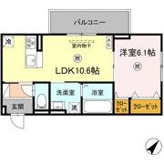 M＆S中央町プレミアム A棟の間取り画像