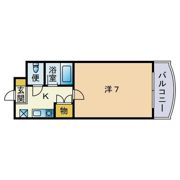 マリナーズコート福岡の間取り画像
