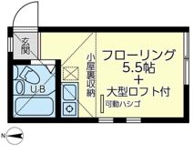 ユナイト東白楽コンパーニュの森の間取り画像
