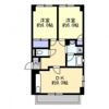 グランデュール東古松の間取り画像