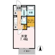 セジュール六の坂の間取り画像