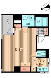 ユニテEの間取り画像