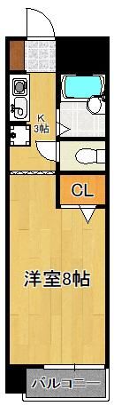 メゾンゆみの間取り画像