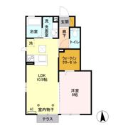 モン シュシュ カツラの間取り画像