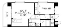 ウインド・ビュー大街道の間取り画像