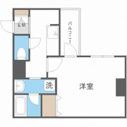 ディオレクレスト東心斎橋の間取り画像