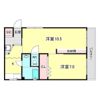 西浦マンションの間取り画像