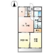 メゾンリヴィエールFUJIの間取り画像