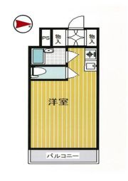 シンコーメゾン扇町の間取り画像