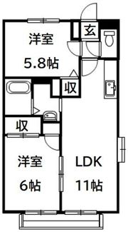 インペリアルパレスの間取り画像