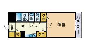 グランディ薬院1の間取り画像