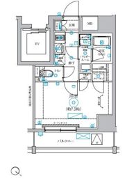RELUXIA TOKYO EASTの間取り画像