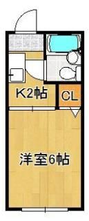 フォーラム枝光Bの間取り画像