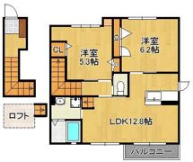 シャーメゾン牧山の間取り画像