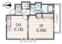 メゾンK洋光台の間取り画像