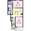 ヴィラ上知識Ⅱの間取り画像