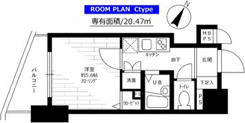 ステージファースト三軒茶屋の間取り画像