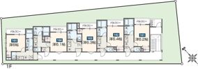 MELDIA西浦和Ⅲの間取り画像