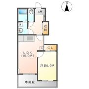アクアB棟の間取り画像