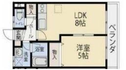 プレール横浜西谷の間取り画像